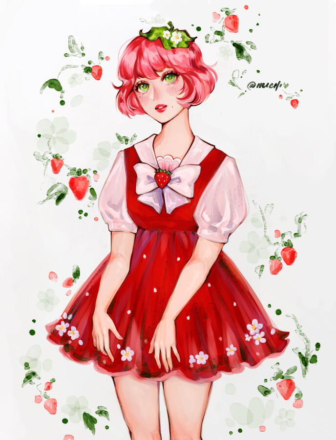 STRAWBERRY GIRL